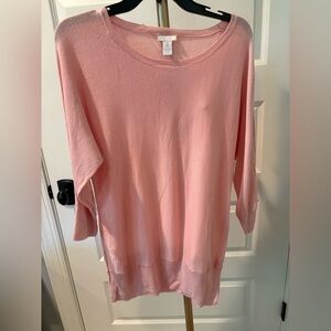 Chico’s Women's Pink Sweater